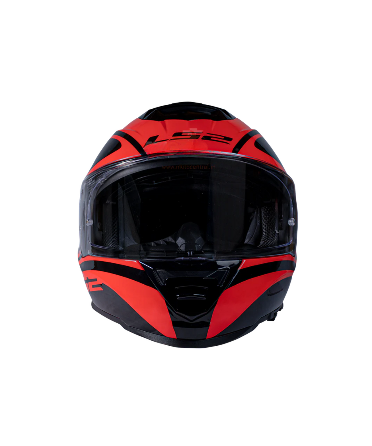 LS2 FF800 Storm II Dodger Helmet - Black Hi-Viz Orange - LS2