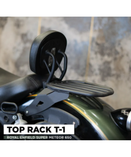 Zana Top Rack MS T-1 Compatible with Backrest For Super meteor 650 - ZI-8293