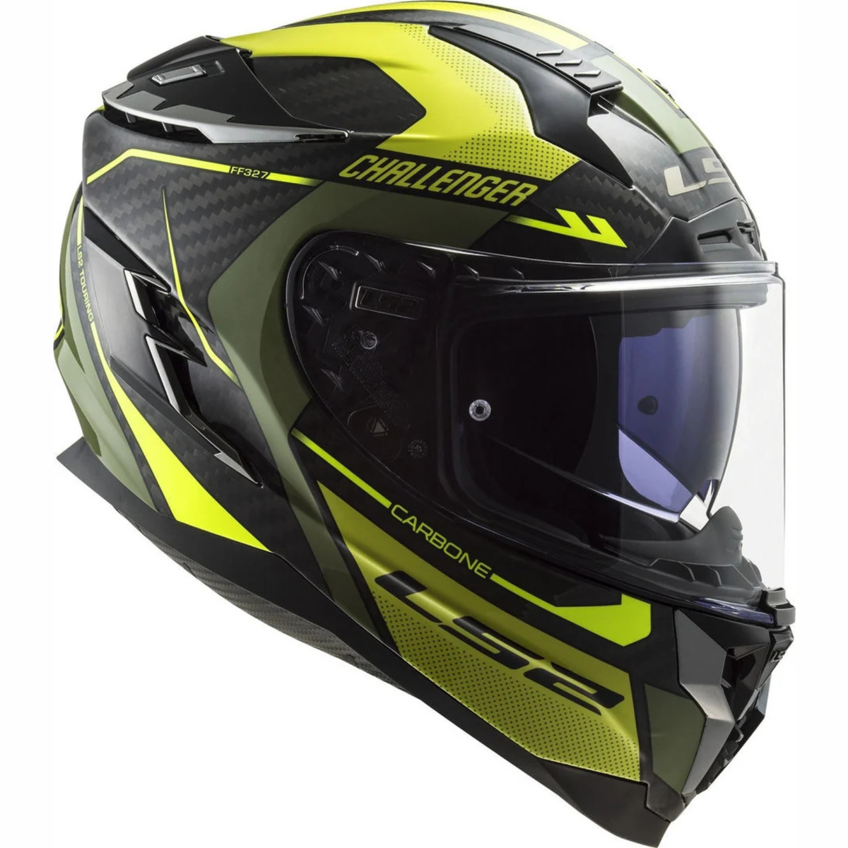 LS2 FF327 Challenger CT2 Thorn Helmet - Military Green - LS2