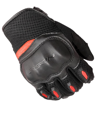 Bison ProGear Acer Riding Gloves - Black Red