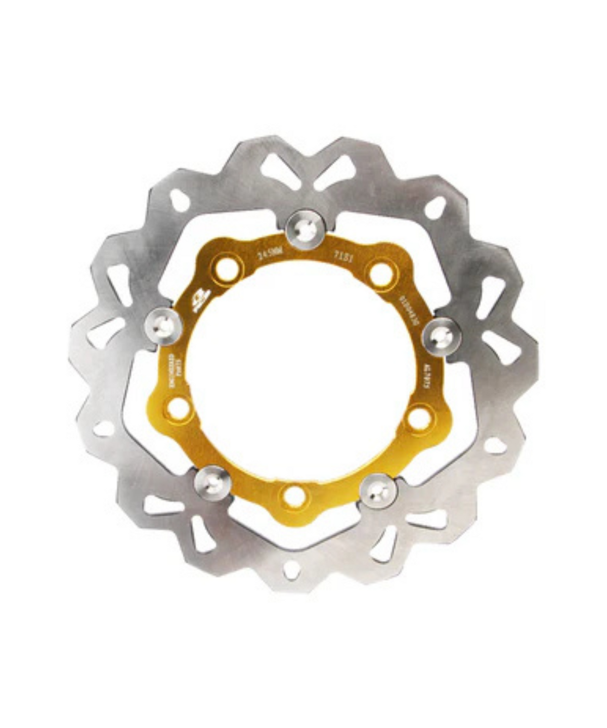 RCB S Series Alloy Brake Disc AEROX 230MM Gold - 01D0486G - RCB