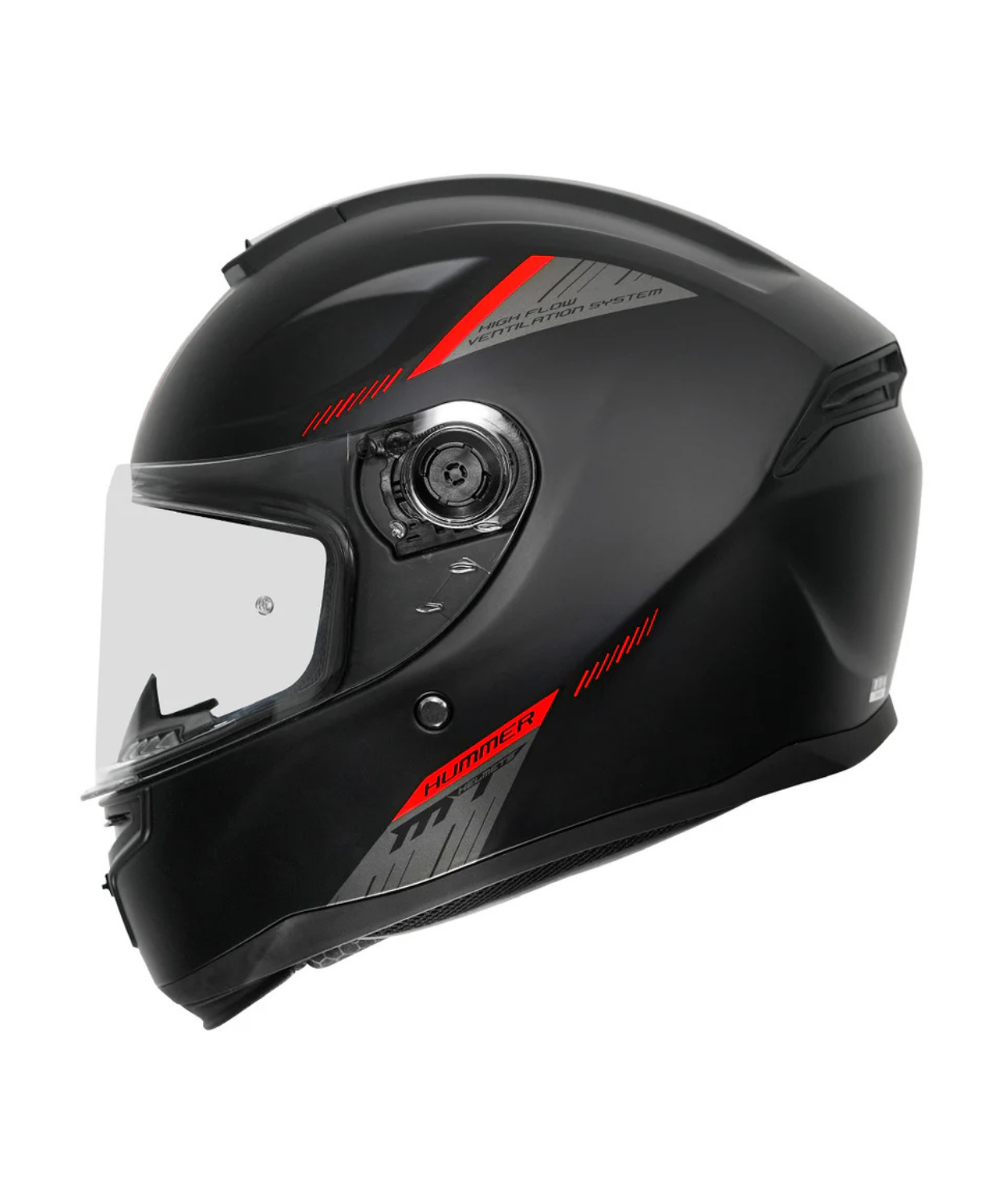 MT Hummer B Solid Helmet - Matt Black