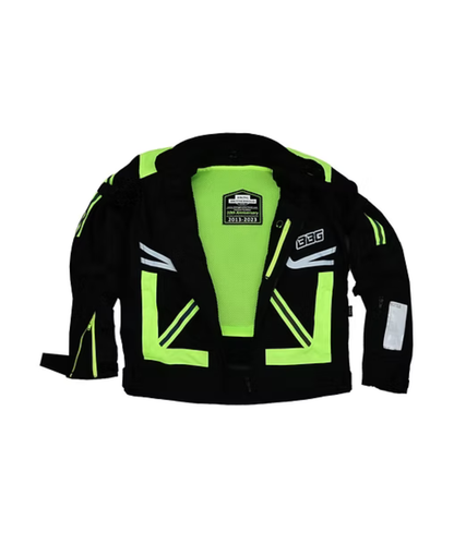 BBG Indy Riding Jacket without Liner - Neon