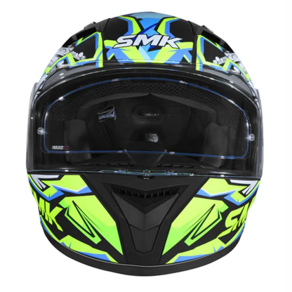 SMK Stellar Sports Turbo Graphics MA249 Helmet