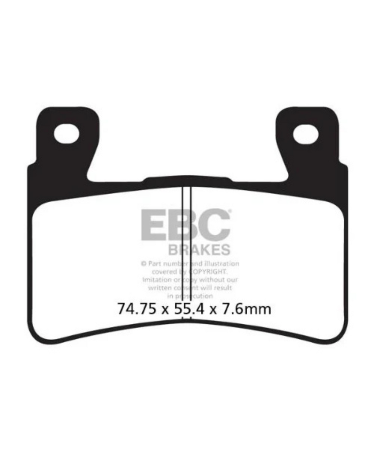 EBC Honda CBR 600 F4i (2001-2006) Fully Sintered Brake Pads - EBC Brakes