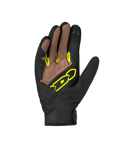 Spidi G Warrior Riding Gloves - Black Fluo Yellow