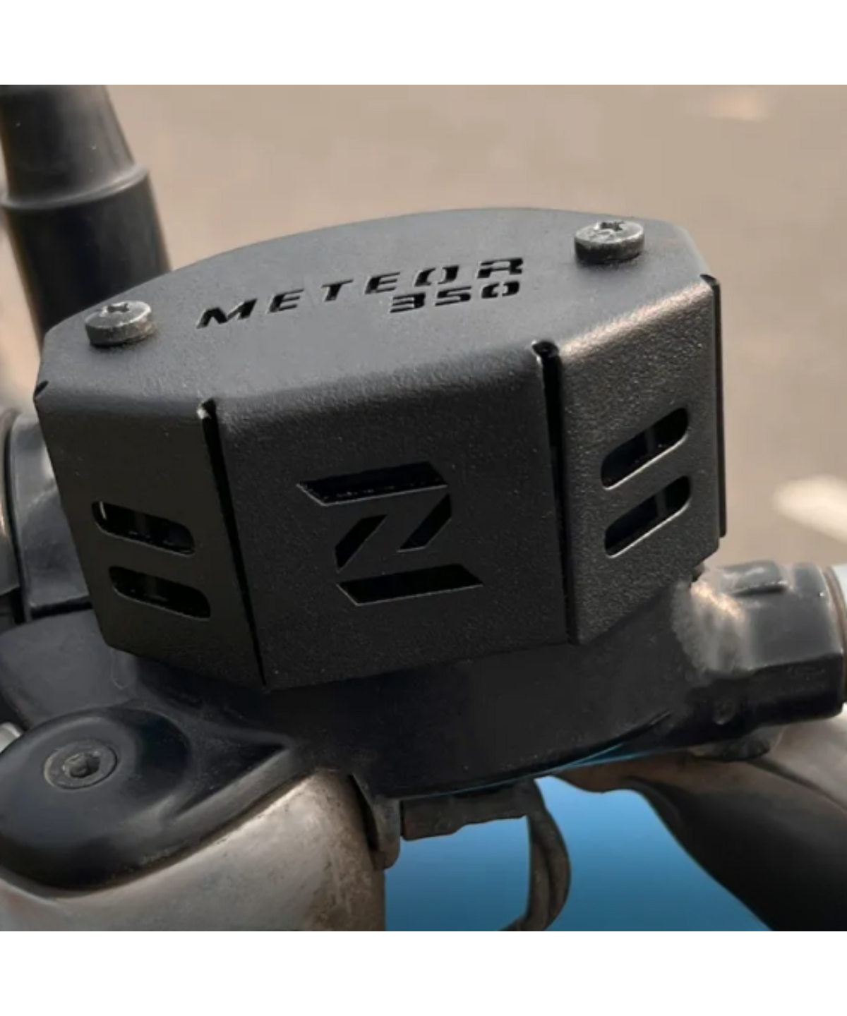 Zana Royal Enfield Meteor 350 Front Fluid Reservoir Aluminium Cover - ZI-8398 - Zana