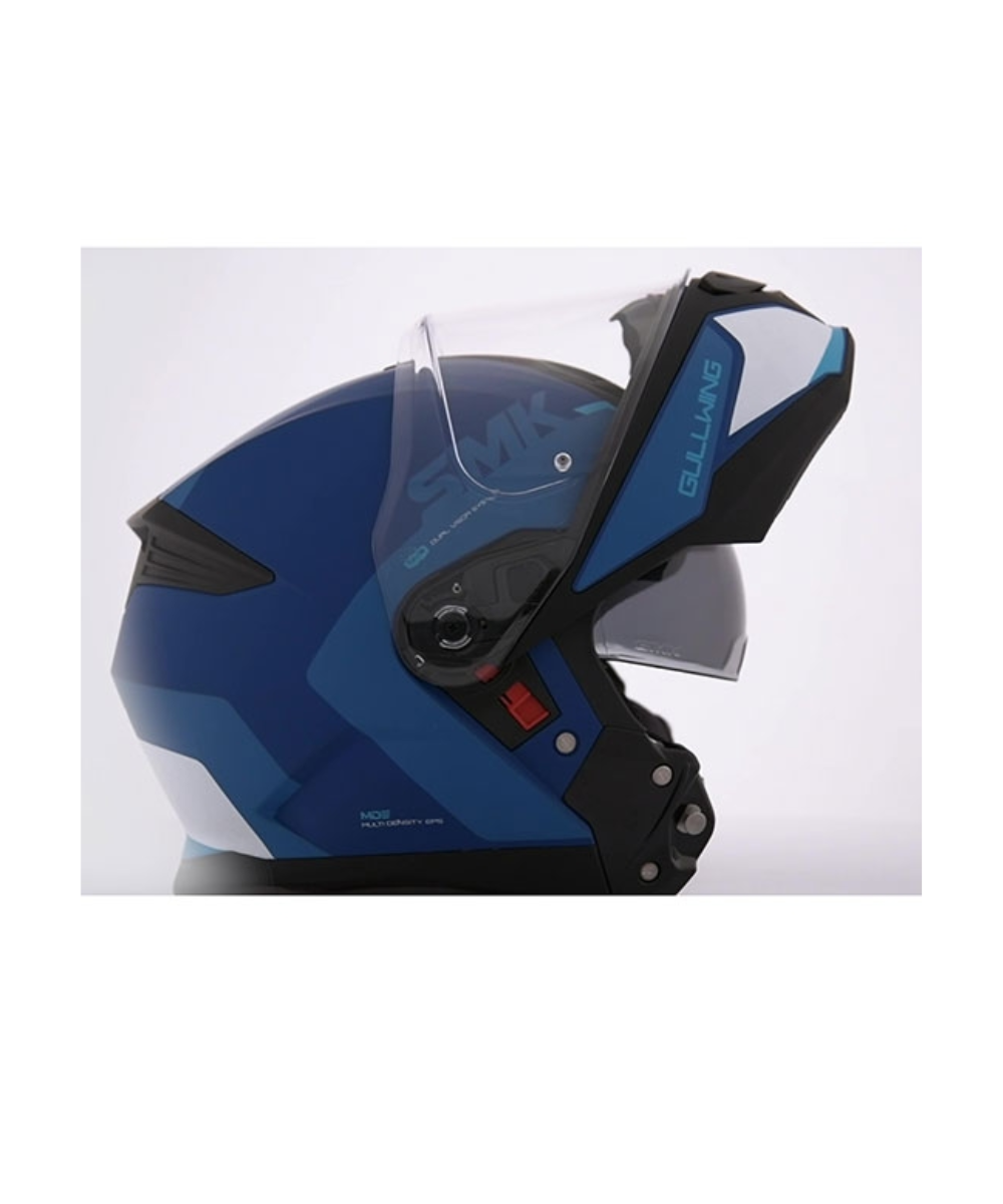 SMK Gullwing Kresto MA551 Black Blue Helmet - SMK