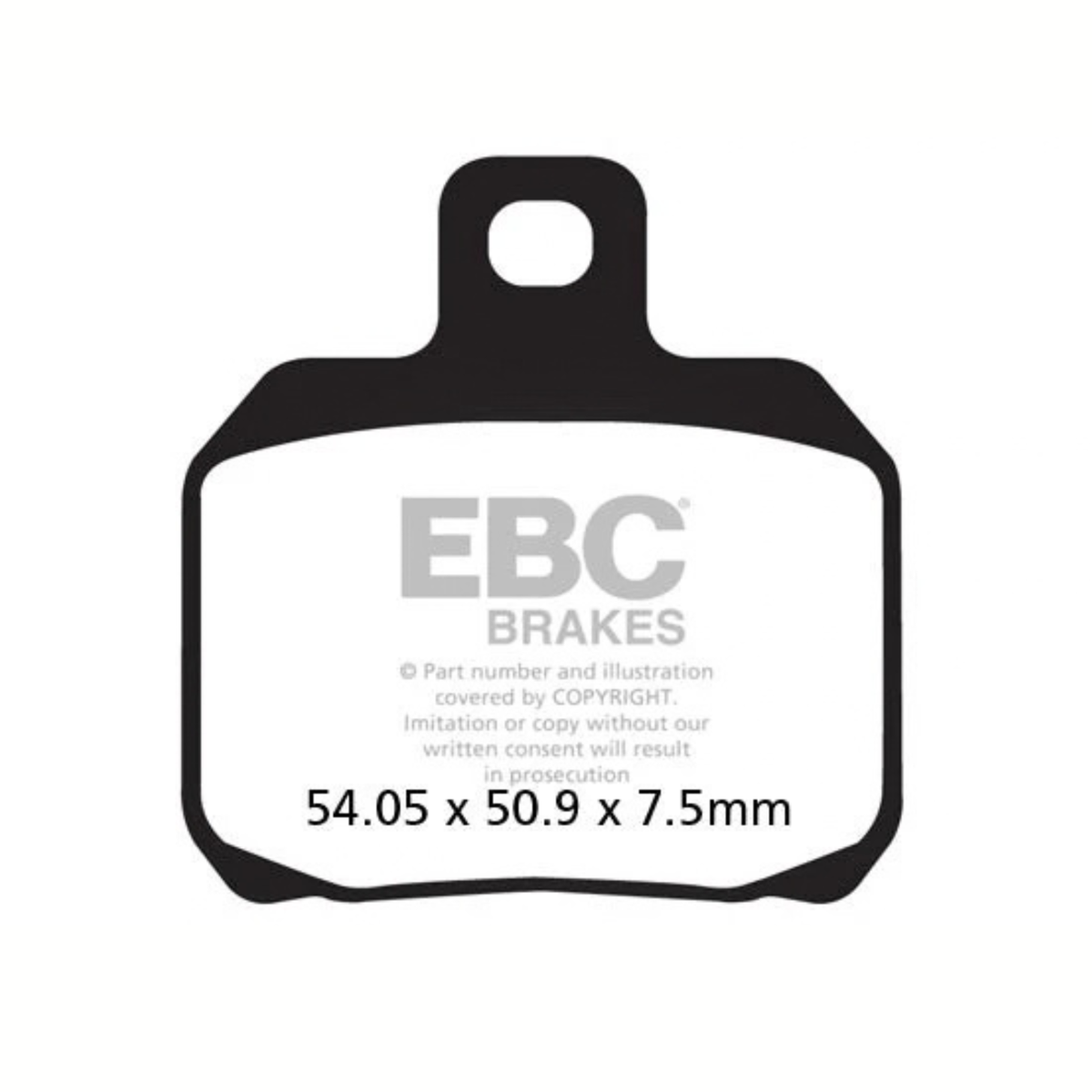 EBC Benelli TNT 899 (2017-2019) Fully Sintered Brake Pads - EBC Brakes