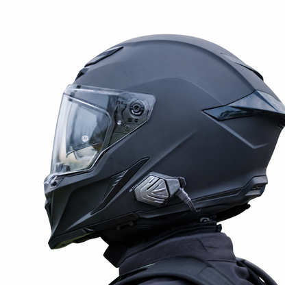 Bluarmor C10 Helmet Communication Device - Intercom and Bluetooth