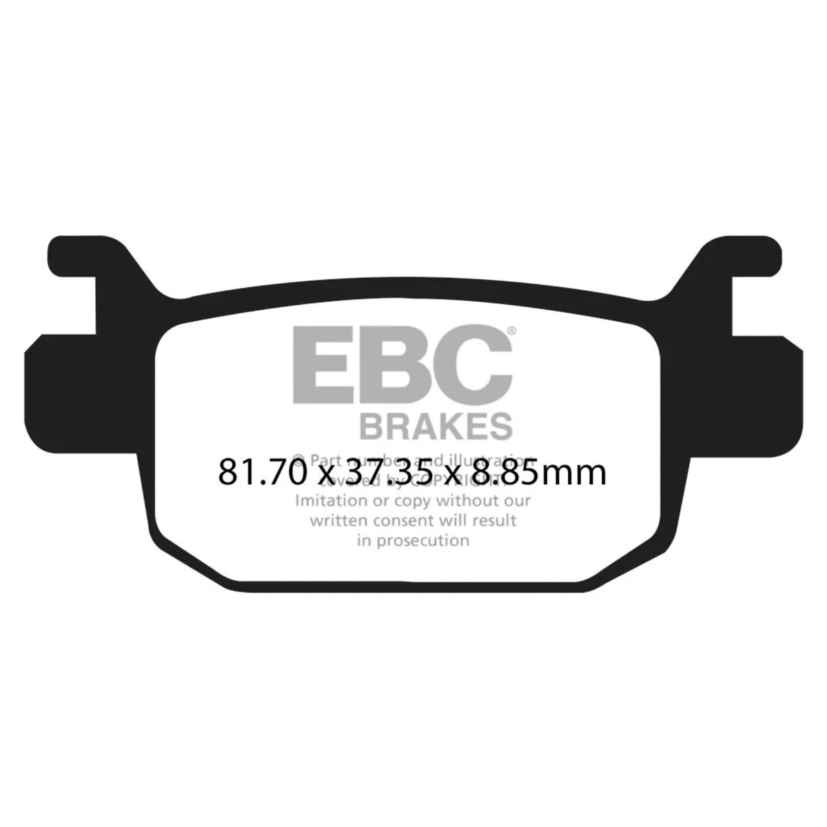 EBC Benelli 302R (2018-2020) Fully Sintered Brake Pads