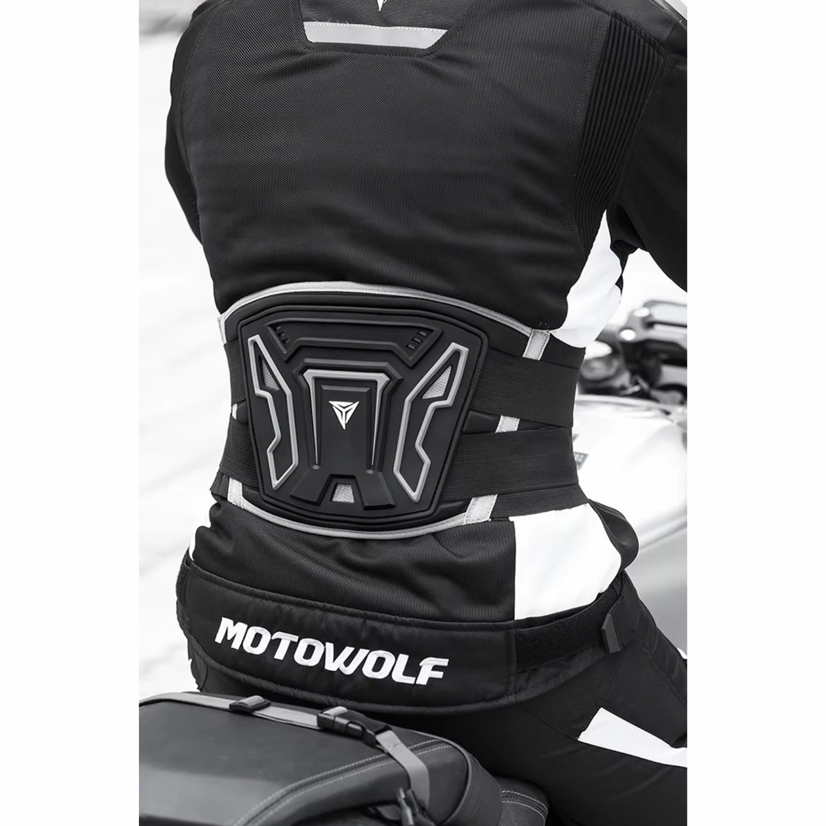 Motowolf Riding Waist Protector - MDL1028 - Black - Motowolf