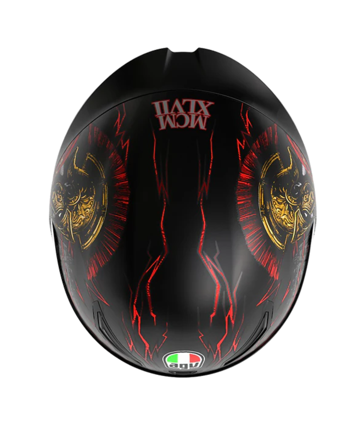 AGV K1 S Gladiator Helmet - Matt Black Red - AGV