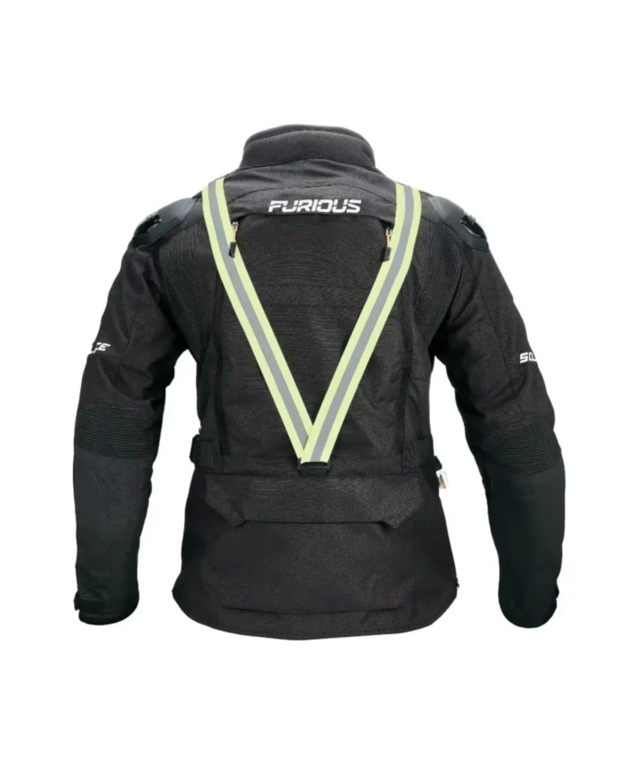 Solace Furious V4.0 Touring Jacket - Black