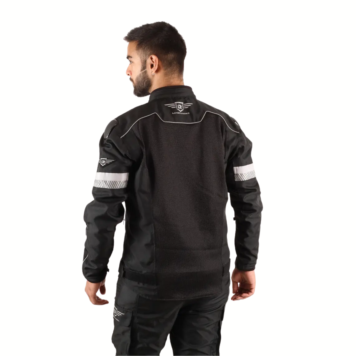 Lone Ranger Addon Pro Riding Jacket - Black Grey