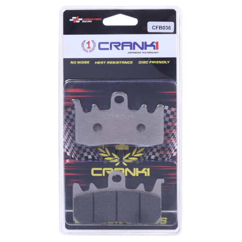 Crank1 Carbon Brake Pads for BMW R1200 GSA (2014-2018)