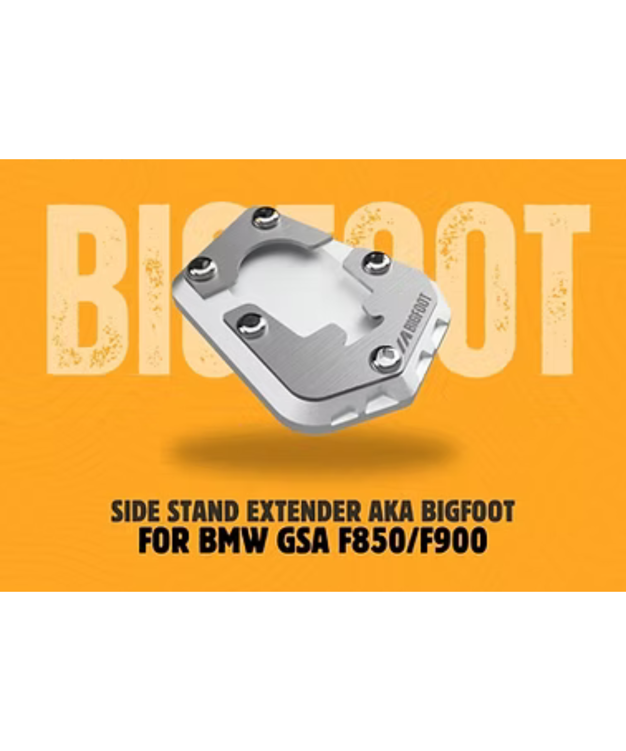 Motoverse Factory Customs Bigfoot Shoe Stand Extender for BMW F800 Gsa / F850gs / F900gsa -  MB-BM-F850GS/A
