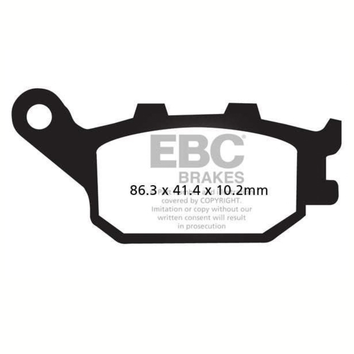 EBC Yamaha YZF R1 (2009-2014) Fully Sintered Brake Pads - EBC Brakes