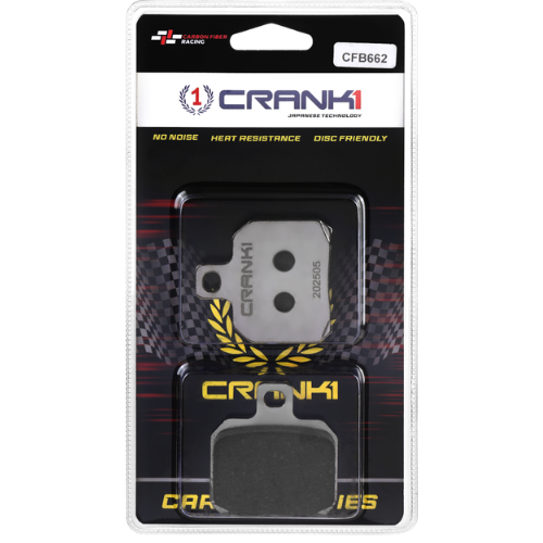 Crank1 Carbon Brake Pads for Kawasaki Ninja H2 (2015-2019)