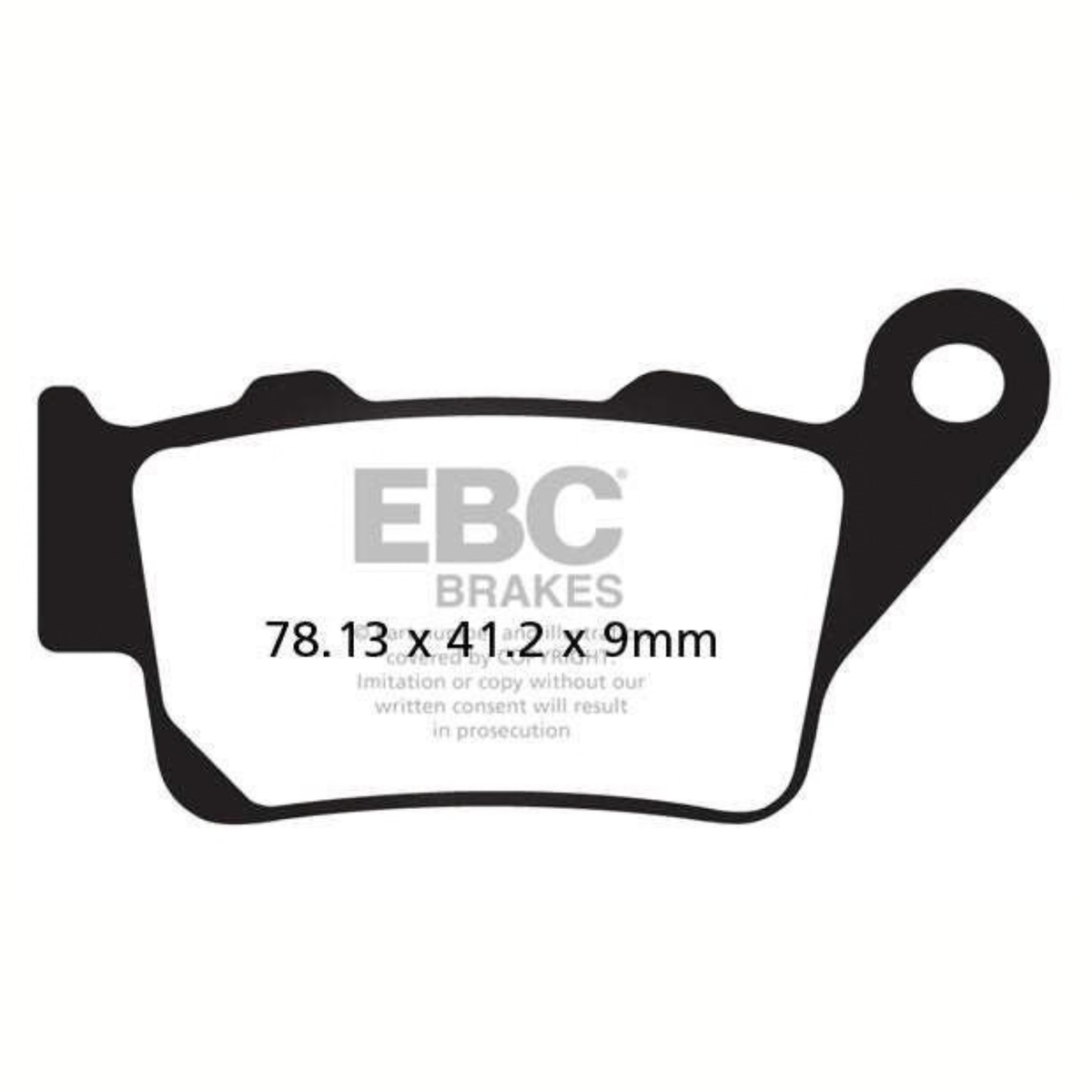 EBC Triumph Scrambler 400 (2024-2026) Fully Sintered Brake Pads