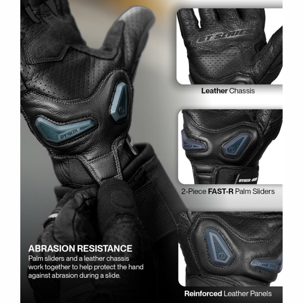 Rynox Air GT 2 Gloves - Black
