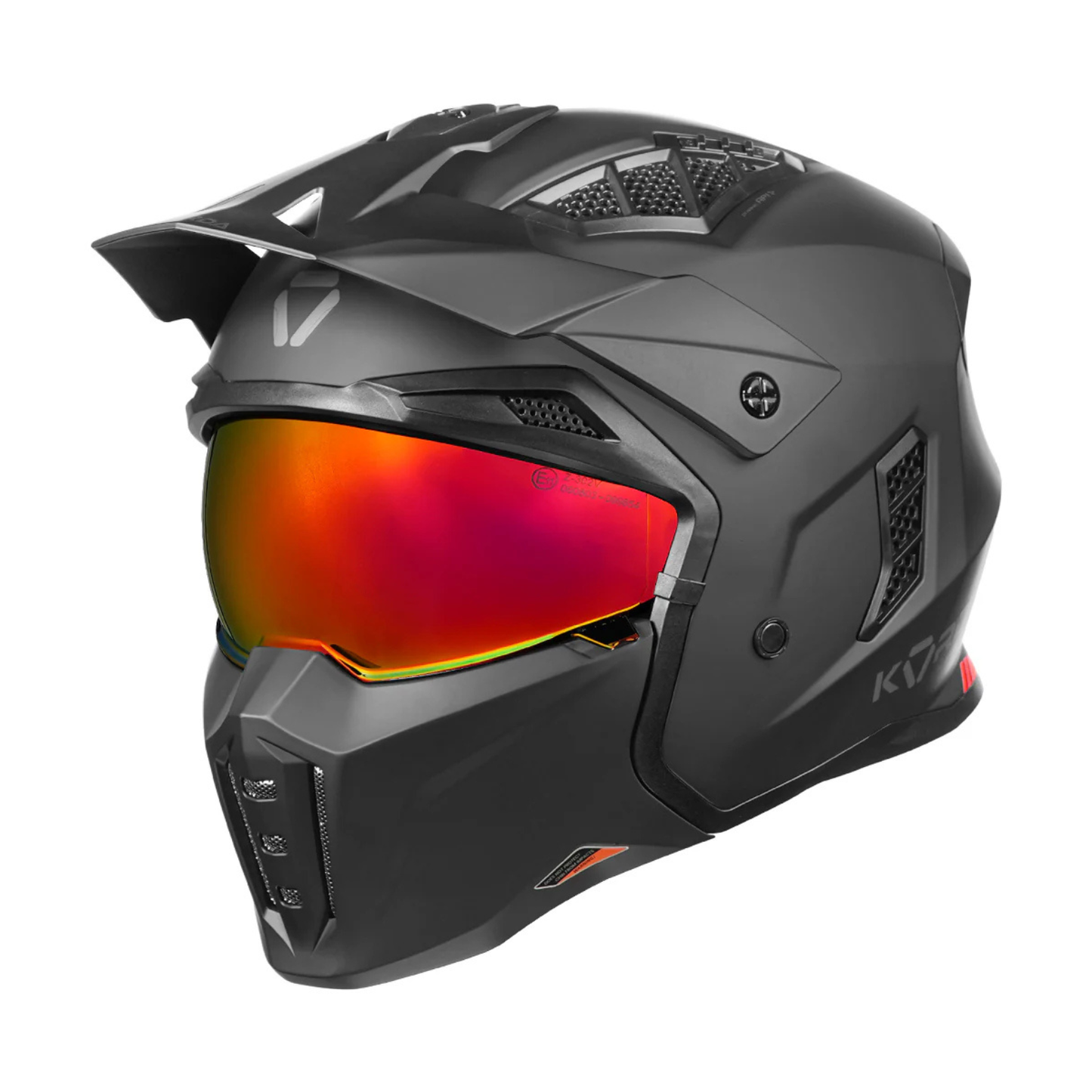 Korda Storm Trooper Solid Helmet - Matt Black