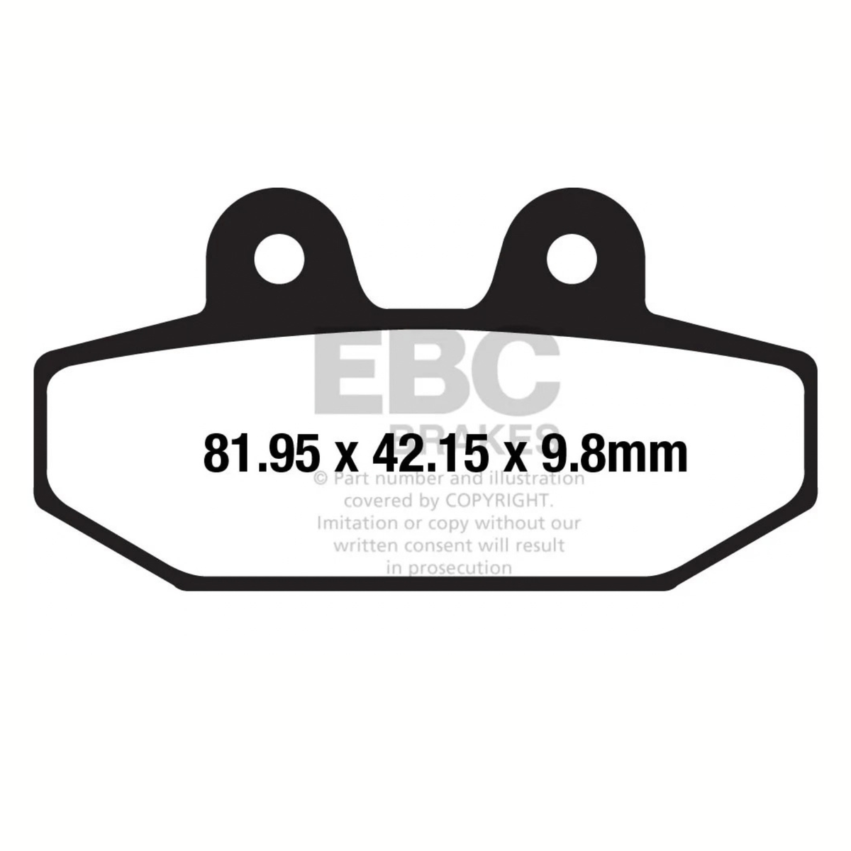 EBC Harley Davidson Softail Softail Heritage (2018 Onwards) Fully Sintered Brake Pads - EBC Brakes