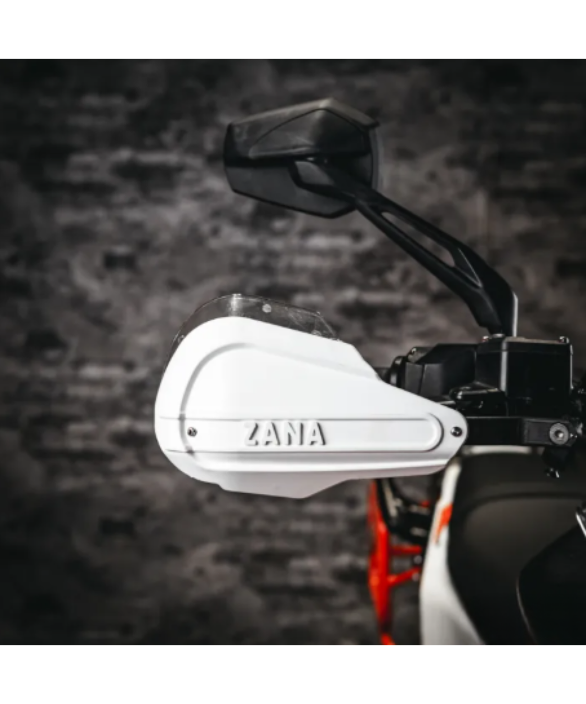 Zana KTM ADV 390 (2025) Hand Guard - White - ZI-8614-WW - Zana