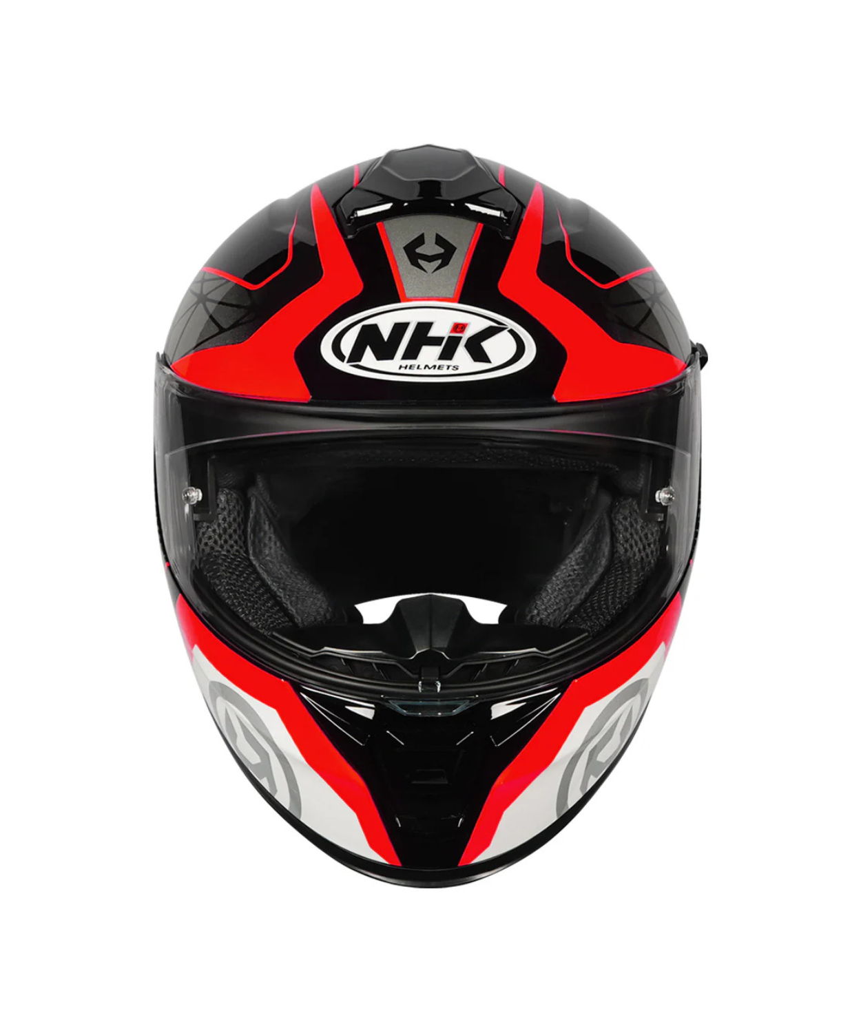 NHK K5R Commutrack Helmet - Black Grey Red
