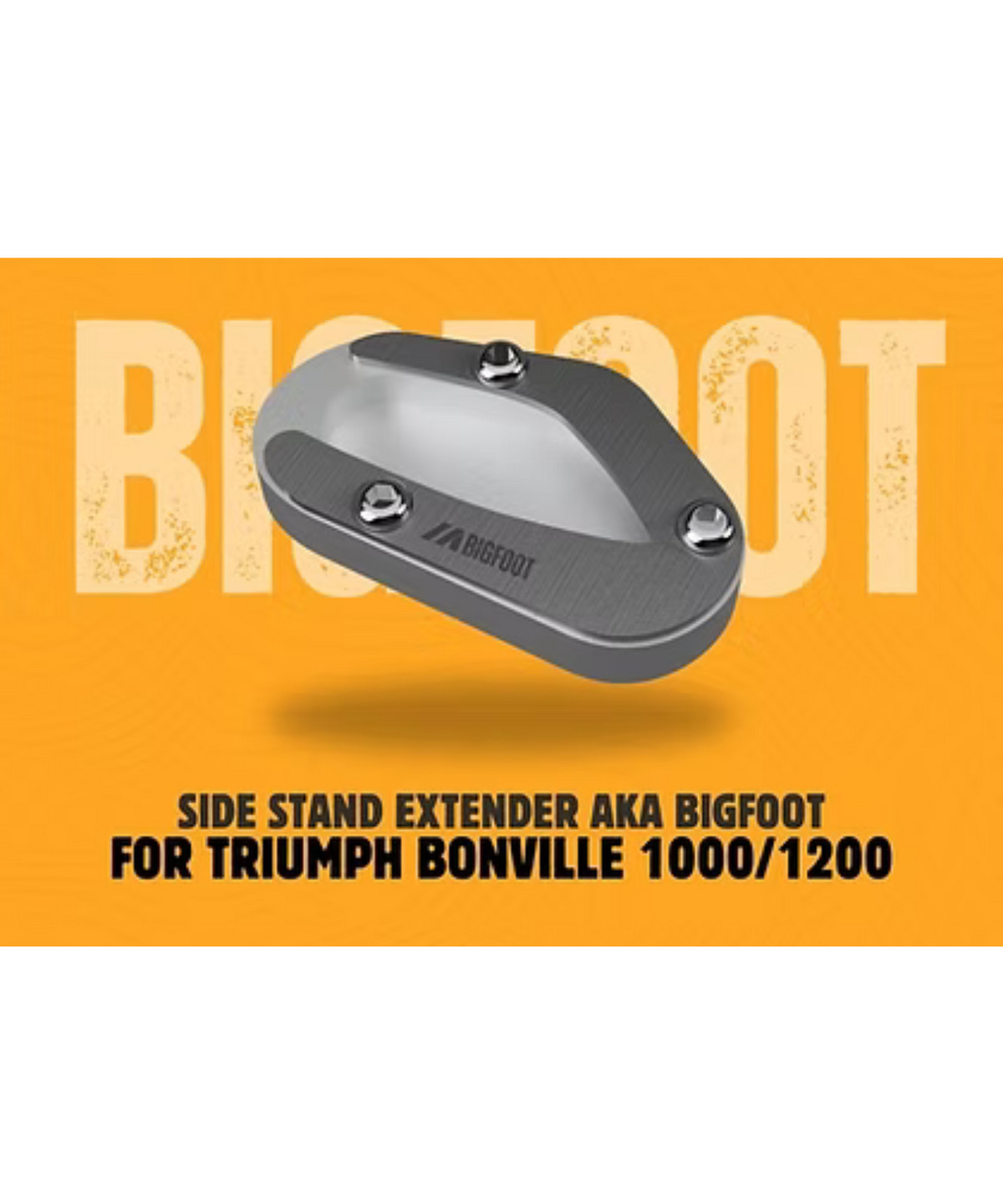 Motoverse Triumph Bonneville T100 / T120 Factory Customs Bigfoot Shoe Stand Extender - MB-TP-BONI - Motoverse