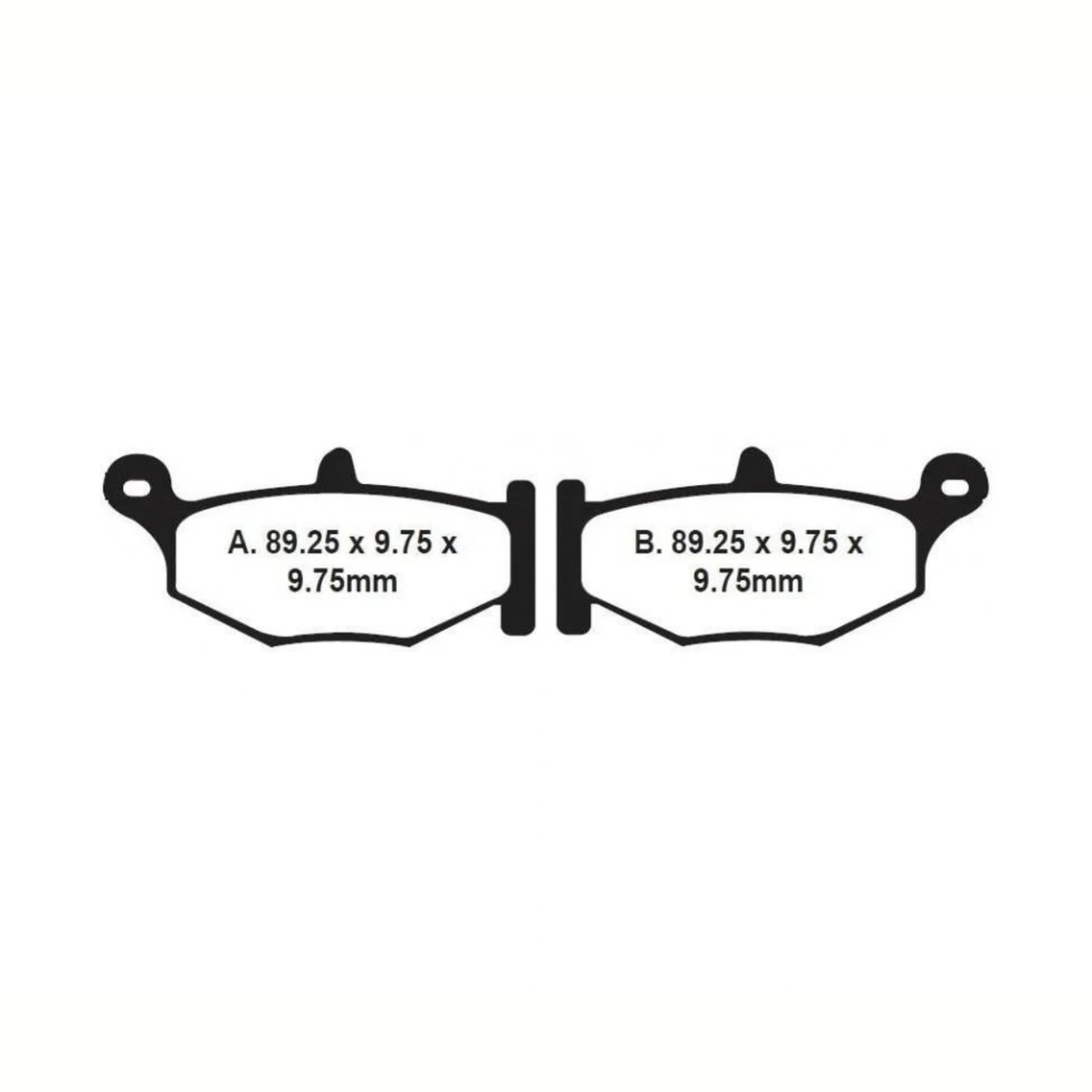 EBC Suzuki V-Strom 1000 (2014-2016) Fully Sintered Brake Pads