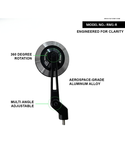 BOBO RM1 R Round Shape Rearview Mirror