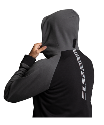 LS2 Throttle Man Riding Jacket - Black Dark Grey