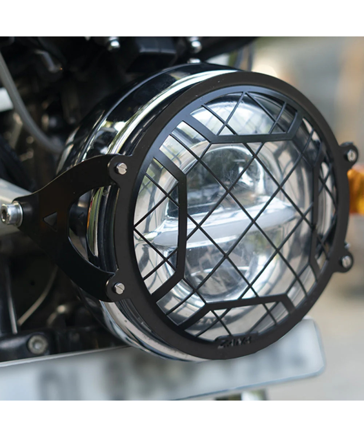 Zana Head Light Grill for GT/ Interceptor 650 Black -T2 - ZI-6047
