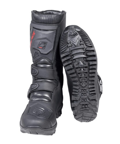 Solace Adventure X Pro Motorcycle Riding Boots - Black