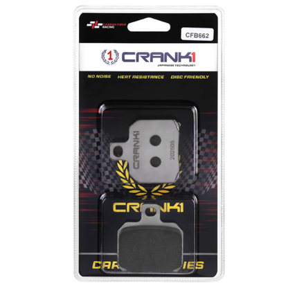 Crank1 Carbon Brake Pads for Aprilia RSV4 (2015-2020)