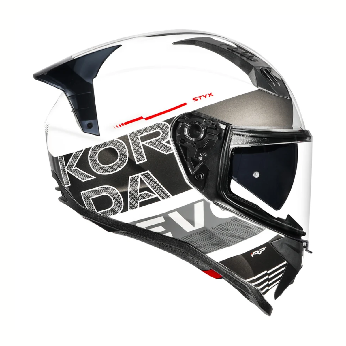 Korda EVO Styx Helmet - Gloss White Grey