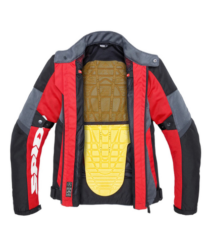 Spidi Tek Net Riding Jacket - Red