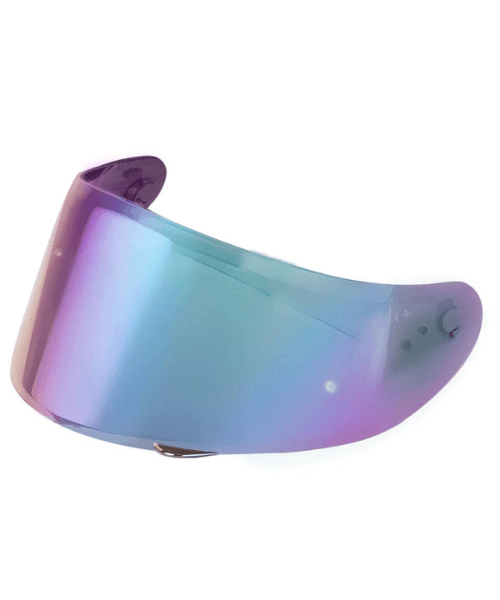 MT Helmet V12 Pinlock Ready Visor - Mixed Iridium