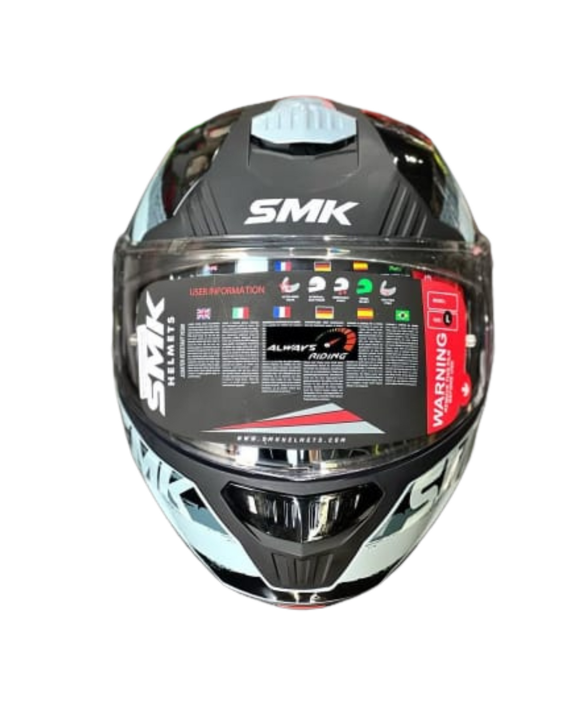 SMK Gullwing Tourleader Graphics GL626 Helmet - SMK