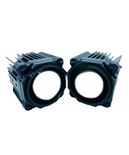 HJG 80W Laser Cannon Fog Light Dual Colour - Pair