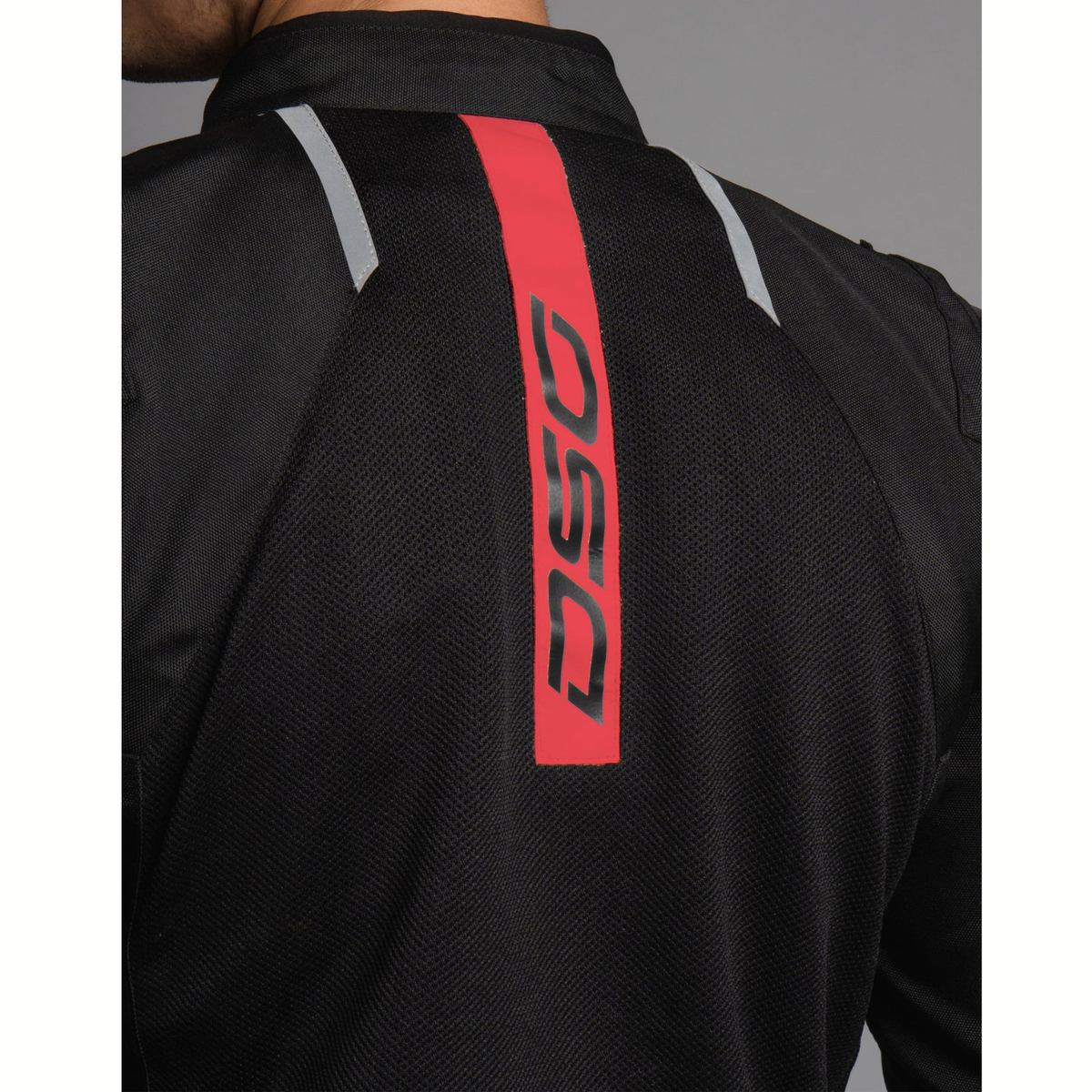 DSG GP X Riding Jacket - Black Red - DSG