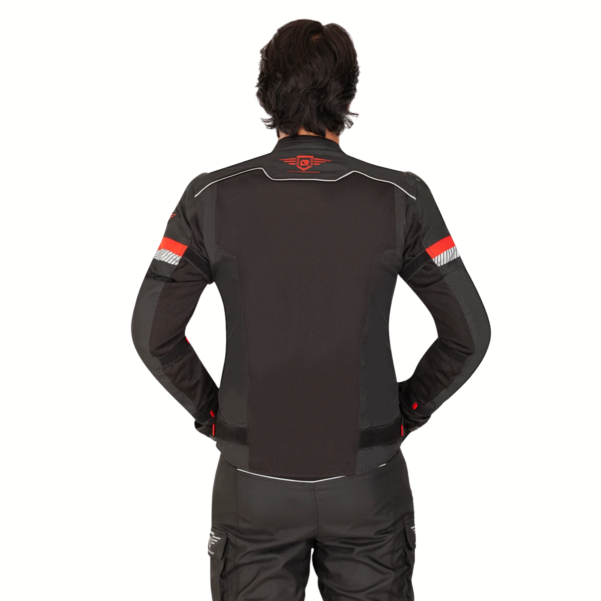 Lone Ranger Addon Pro Riding Jacket - Black Red
