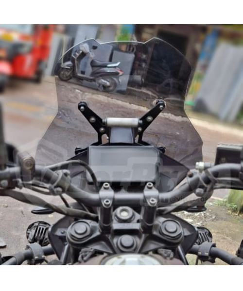 VisorBros Airflow Windscreen for the KTM Adventure 390/250/X - Light Smoke