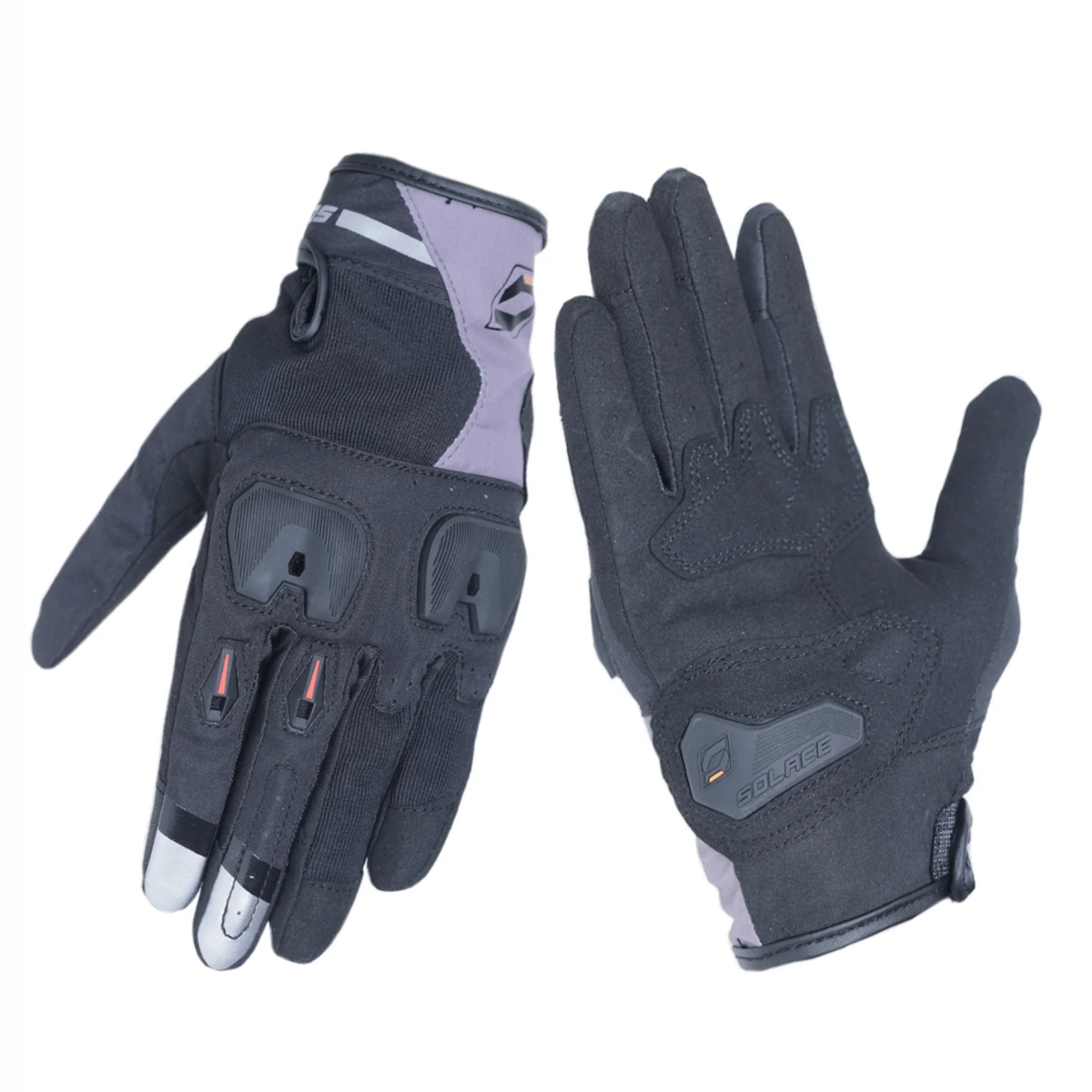 Solace Aura Lite Gloves - Black Grey - Solace