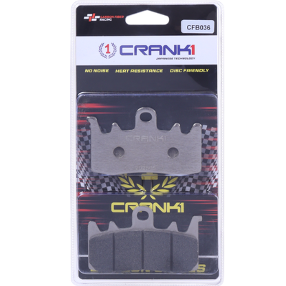 Crank1 Carbon Brake Pads for BMW F900 R (2020-2023)