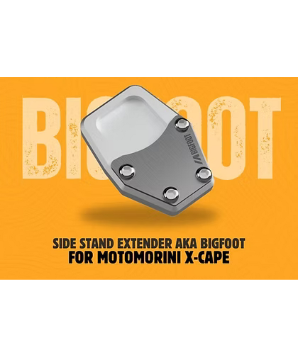 Motoverse Motomorini Xcape Factory Customs Bigfoot Shoe Stand Extender - MB-MOTO-XCAP - Motoverse