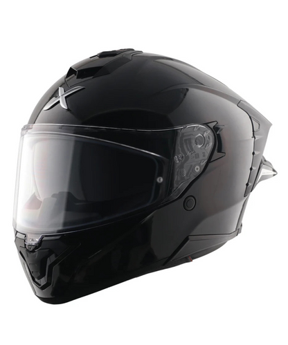 Axor Brutale Solid Colors Dual Spoiler Helmet - Gloss Black