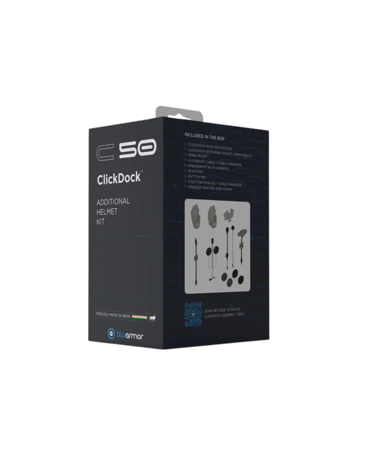 Bluarmor ClickDock Additional Helmet Kit - C50 Series