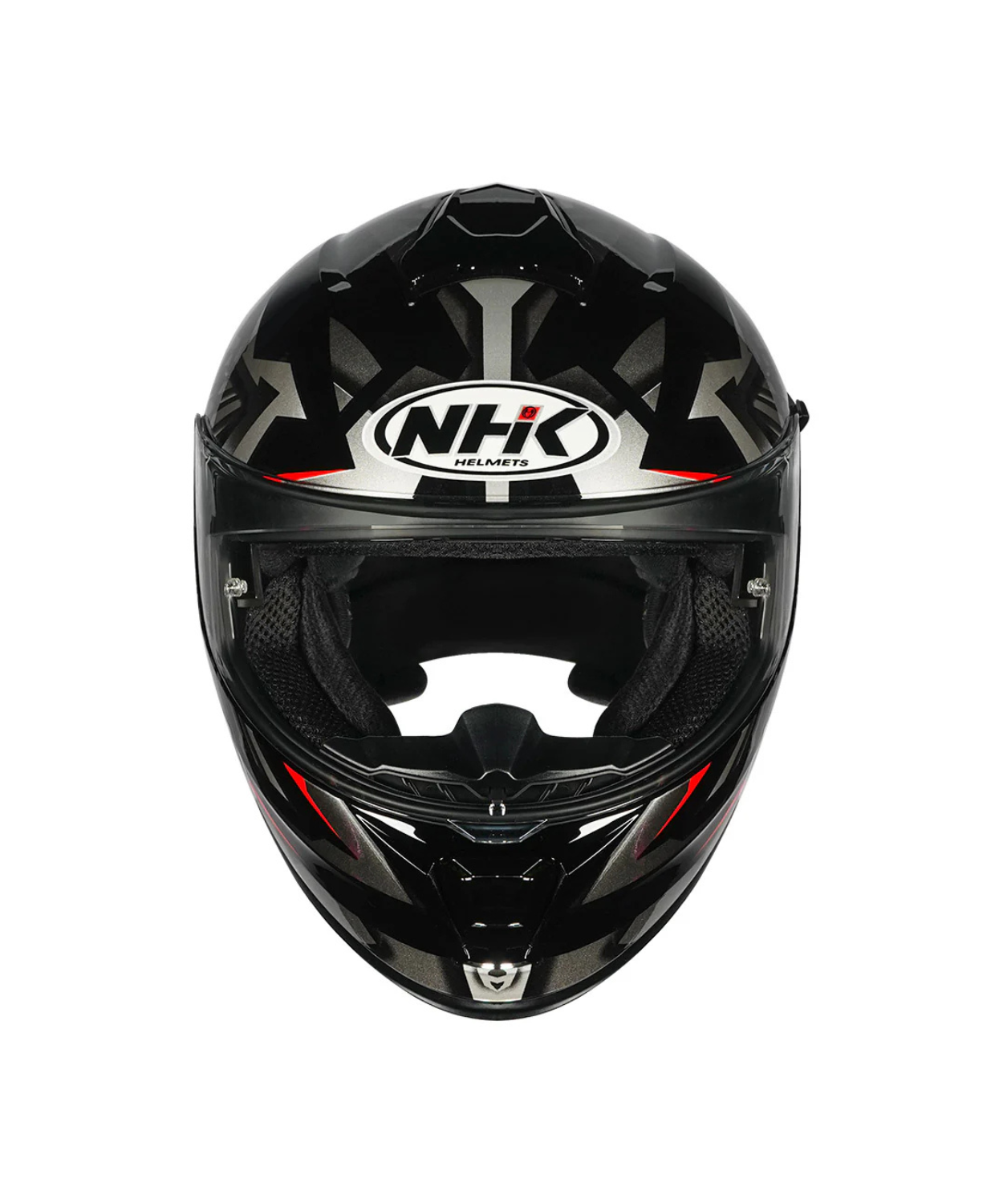 NHK K5R Wingstar Helmet - Black Red